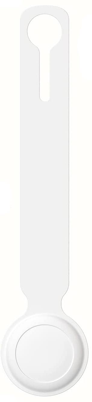 Чехол-брелок для AirTag MOKO силиконовая White (MKWSLOOP) Чехол-брелок для AirTag MOKO силиконовая White (MKWSLOOP)