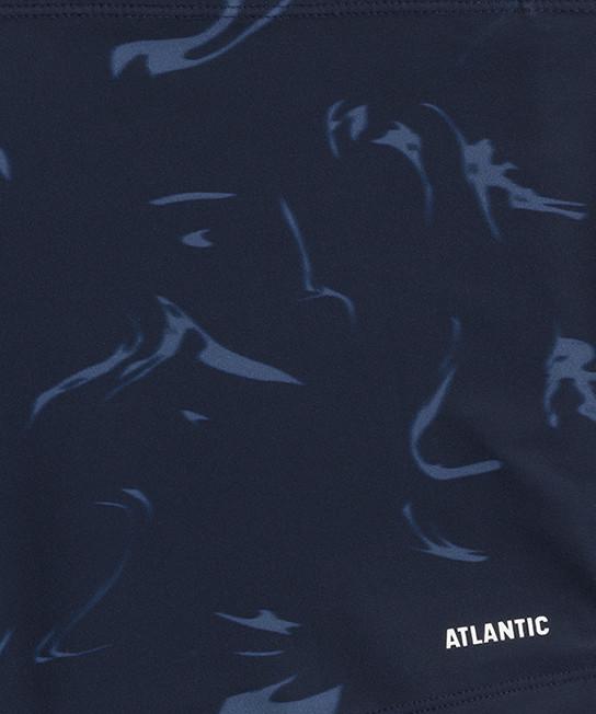 Плавки-шорти чоловічі Atlantic KMS-319 облягаючі короткі з принтом S Темно-синій/Блакитний (2602687247) - фото 4 Плавки-шорти чоловічі Atlantic KMS-319 облягаючі короткі з принтом S Темно-синій/Блакитний (2602687247) - фото 4