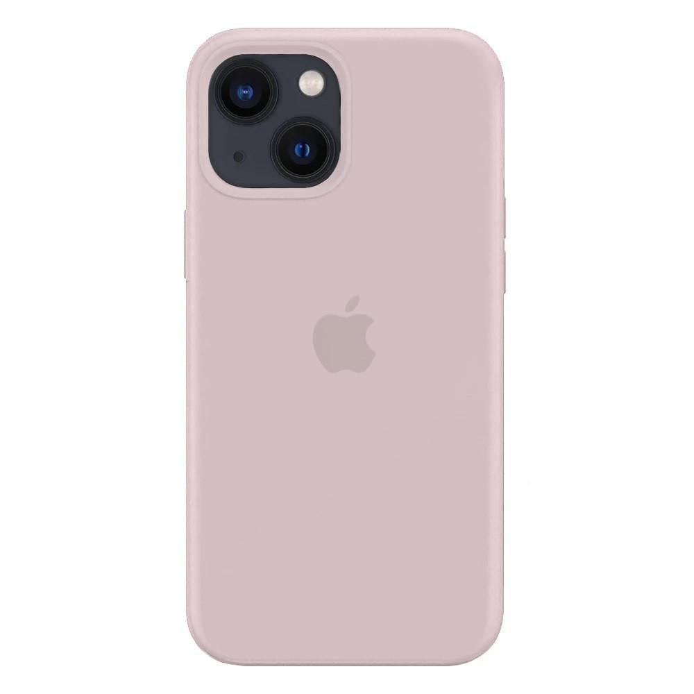 Силиконовый Чехол Накладка Silicone Case для iPhone 13 Pink Sand