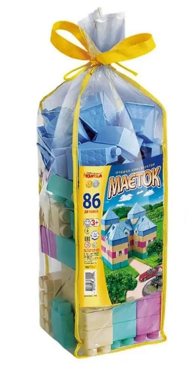 Конструктор МАЄТОК 86 шт. 680x185x185 мм