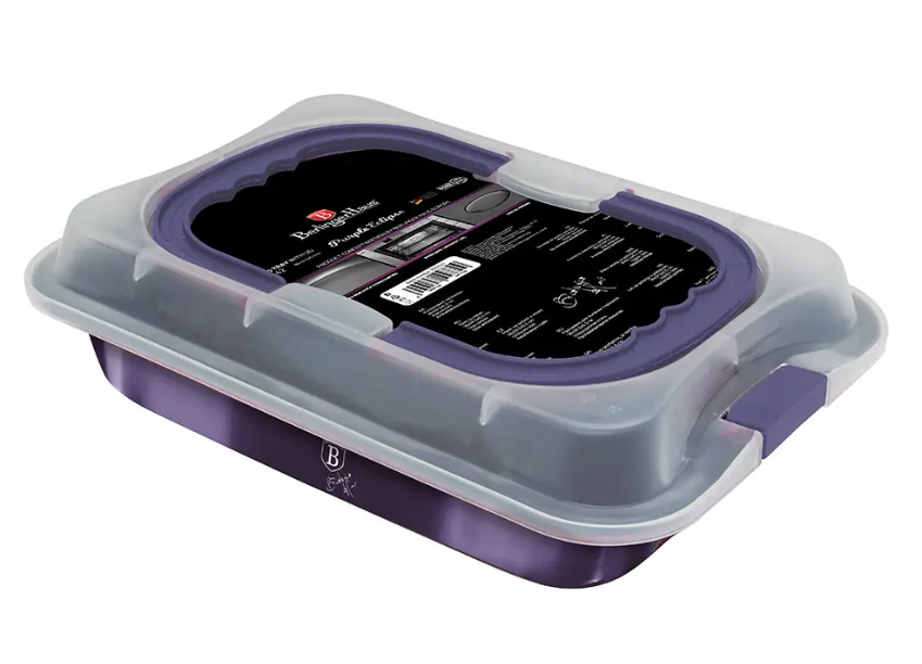 Форма для випікання Berlinger Haus Purple Eclipse Collection 36,5х24,5х5,5 см (BH-7842) Форма для випікання Berlinger Haus Purple Eclipse Collection 36,5х24,5х5,5 см (BH-7842)