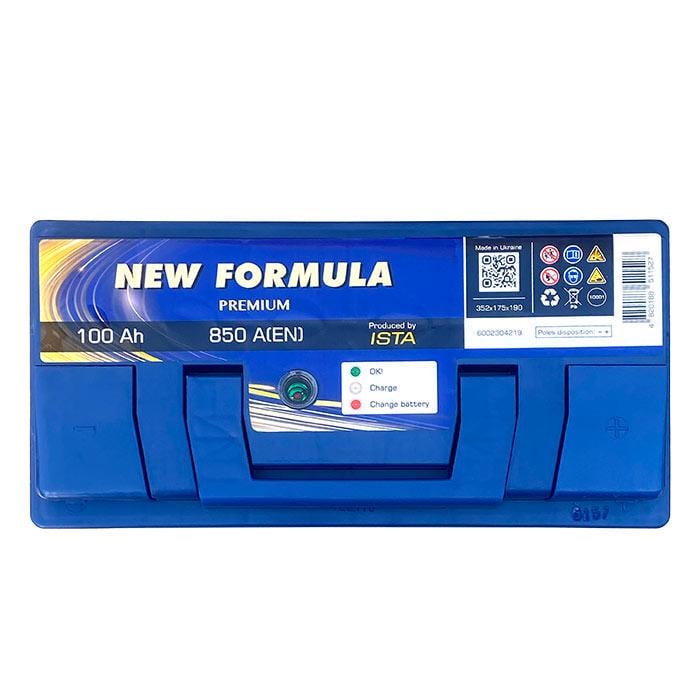 Аккумулятор автомобильный New Formula PREMIUM 6002304219 6СТ-100Ah АзЭ 850А (182698) - фото 2 Аккумулятор автомобильный New Formula PREMIUM 6002304219 6СТ-100Ah АзЭ 850А (182698) - фото 2