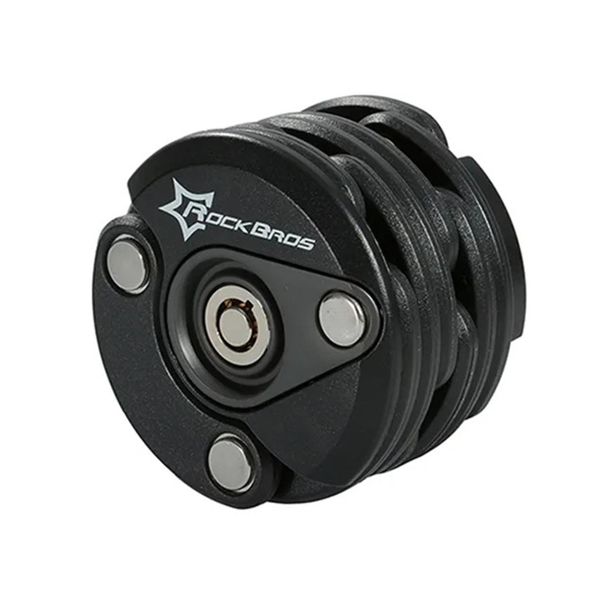 Замок велосипедный Rockbros WL798 65 см Черный (RB-WD798-2410) - фото 2 Замок велосипедный Rockbros WL798 65 см Черный (RB-WD798-2410) - фото 2