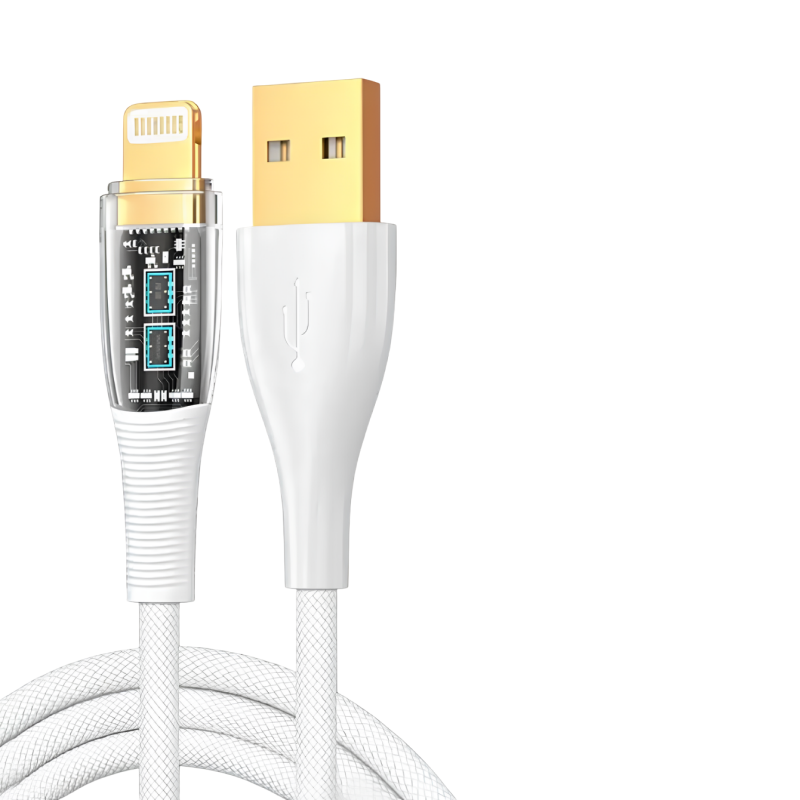 Кабель зарядний UWarmSof USB to Lightning 1,2 м Білий (8b1cdcb3)