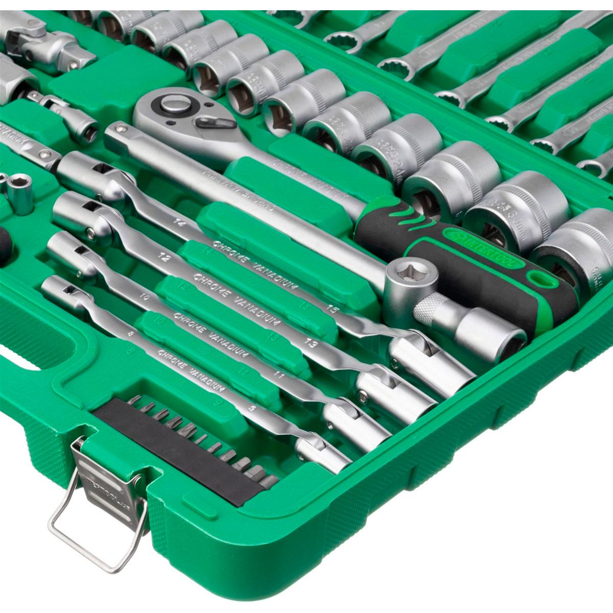 Набір інструментів Intertool 77 шт. (ET-6077SP) - фото 5 Набір інструментів Intertool 77 шт. (ET-6077SP) - фото 5