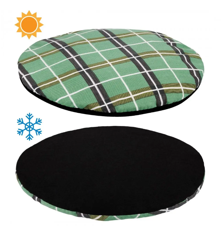 Лежак для собак круглий L Чорний (1R0302) - фото 3 Лежак для собак круглий L Чорний (1R0302) - фото 3