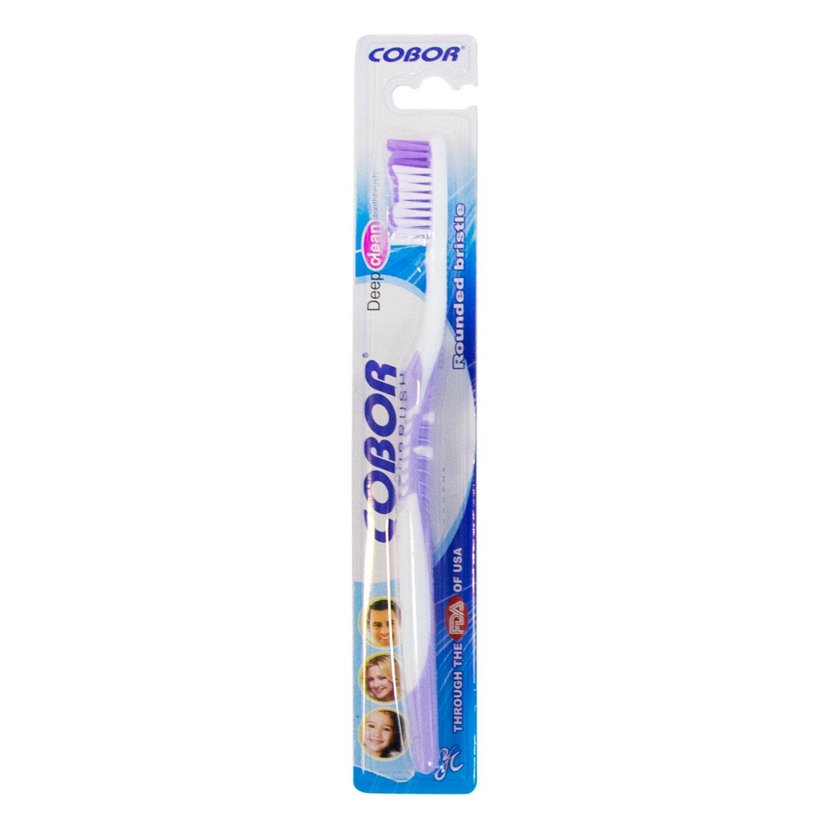 Щітка для зубів мануальна Cobor toothbrush Е-608 Фіолетовий (1009769-Violet) - фото 1