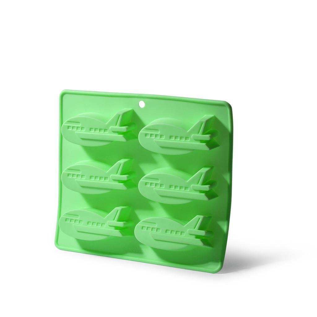 Форма для випікання Fissman 22x20x2,5 см силіконова 6 кексів літаків (BW-6727.6) Форма для випікання Fissman 22x20x2,5 см силіконова 6 кексів літаків (BW-6727.6)