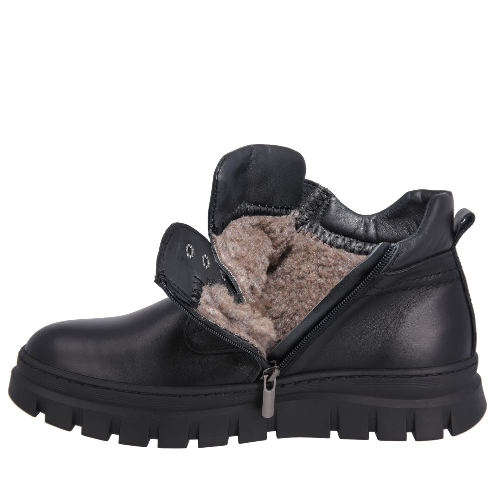 Черевики чоловічі Casual 92617645 утеплені р. 44 Чорний (9261764544) - фото 4