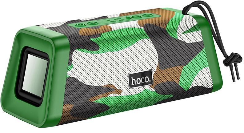 Портативная Bluetooth колонка HOCO BS35 Зеленый камуфляж (1265717472)