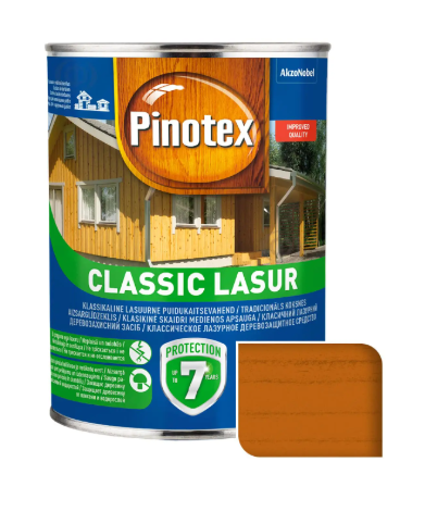 Средство деревозащитное Орегон Pinotex Classic Lasur 1 л (5302228)