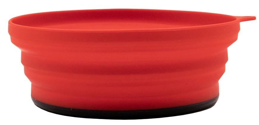 Тарелка Tramp силиконовая с пластиковым дном 550 мл Terracota (TRC-123-terracota)