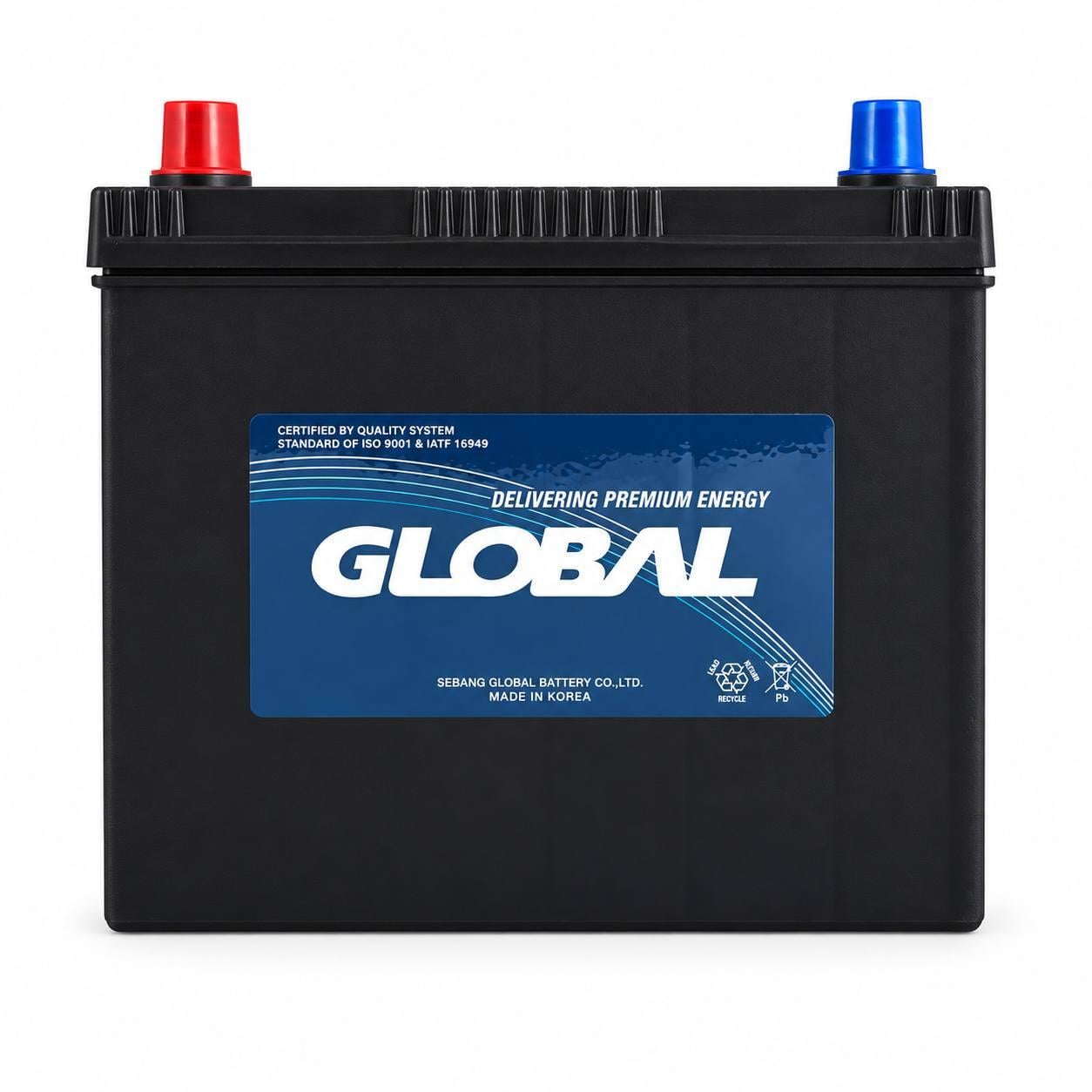 Акумулятор автомобільний Global Asia 55 Ah 630A L+ 12V (3188066430)