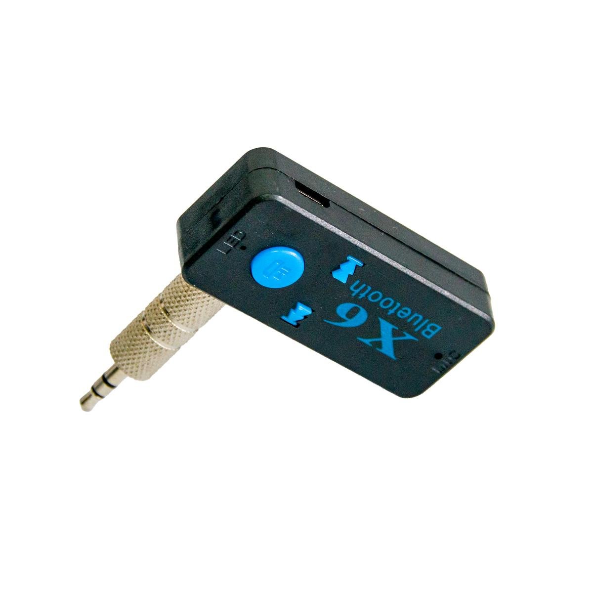 Адаптер в машину Wireless Receiver X-6 Bluetooth AUX Black (1010100) - фото 5