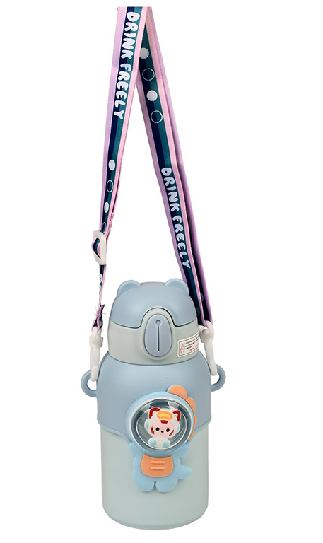 Термос дитячий Stenson MT-4930 з трубочкою нержавіюча сталь 500 мл Голубий (2781785071) - фото 1 Термос дитячий Stenson MT-4930 з трубочкою нержавіюча сталь 500 мл Голубий (2781785071) - фото 1