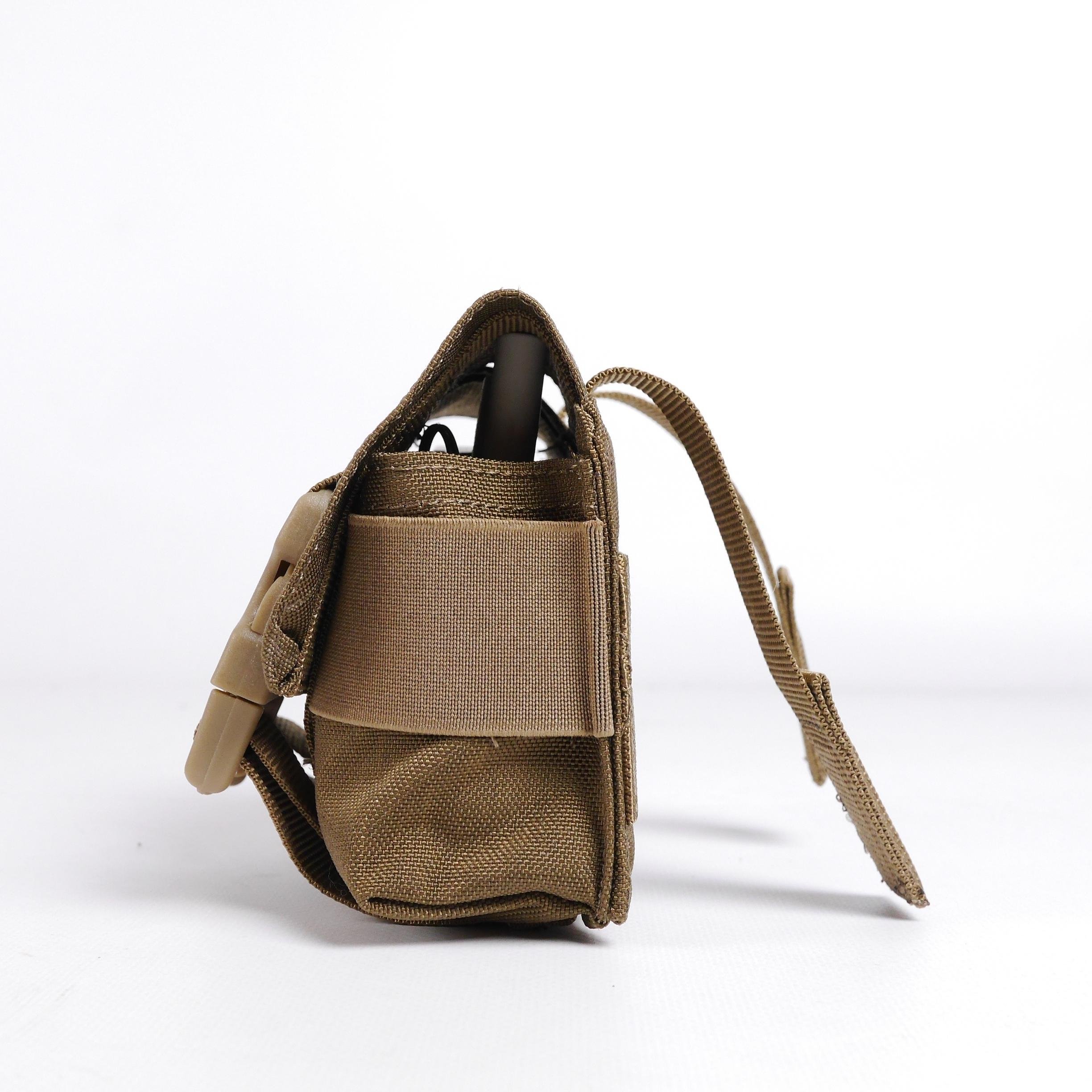 Подсумок под 2 гранаты KIBORG GU Double Mag Pouch Coyote - фото 3 Подсумок под 2 гранаты KIBORG GU Double Mag Pouch Coyote - фото 3