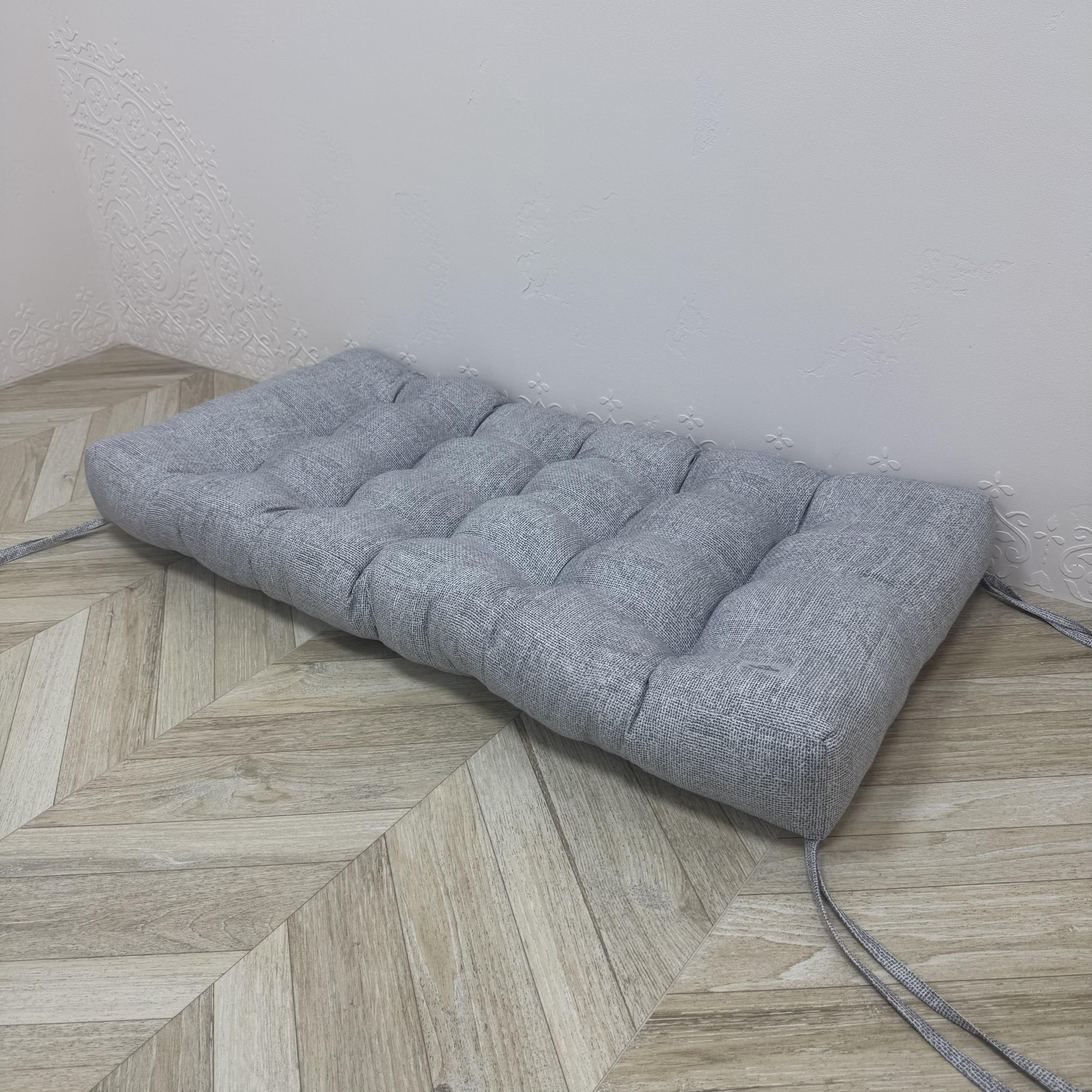 Подушка Comfort Home Matting maxi на подоконник/каркасы/поддоны/садовая мебель панама 100х50х13 см