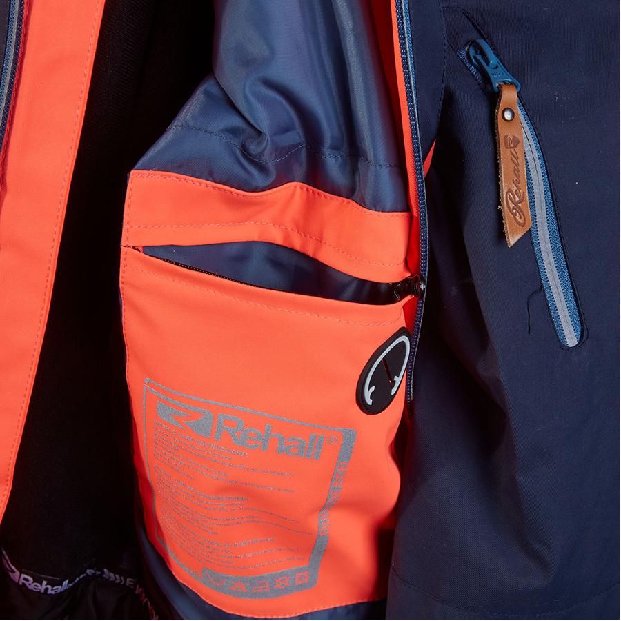 Куртка Rehall Ella W 2019 L Solid coral - фото 6 Куртка Rehall Ella W 2019 L Solid coral - фото 6