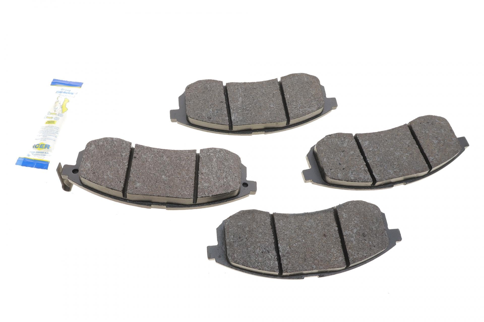 Колодки тормозные передние ICER для Mitsubishi L200 III 96-07 (181507)