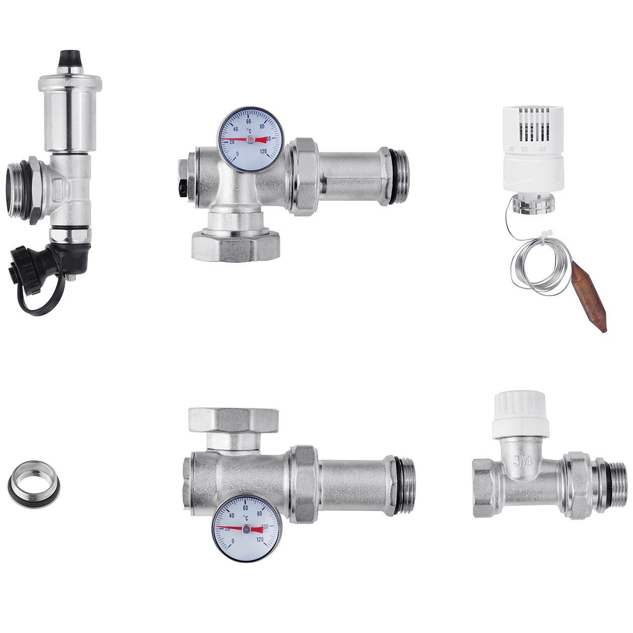 Змішувальна група для теплої підлоги STA CV012136 1" (251028)