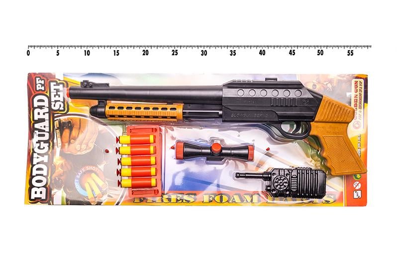 Іграшковий дробовик Bodyguard Golden Gun 921GG з м'якими кулями (25530) - фото 2