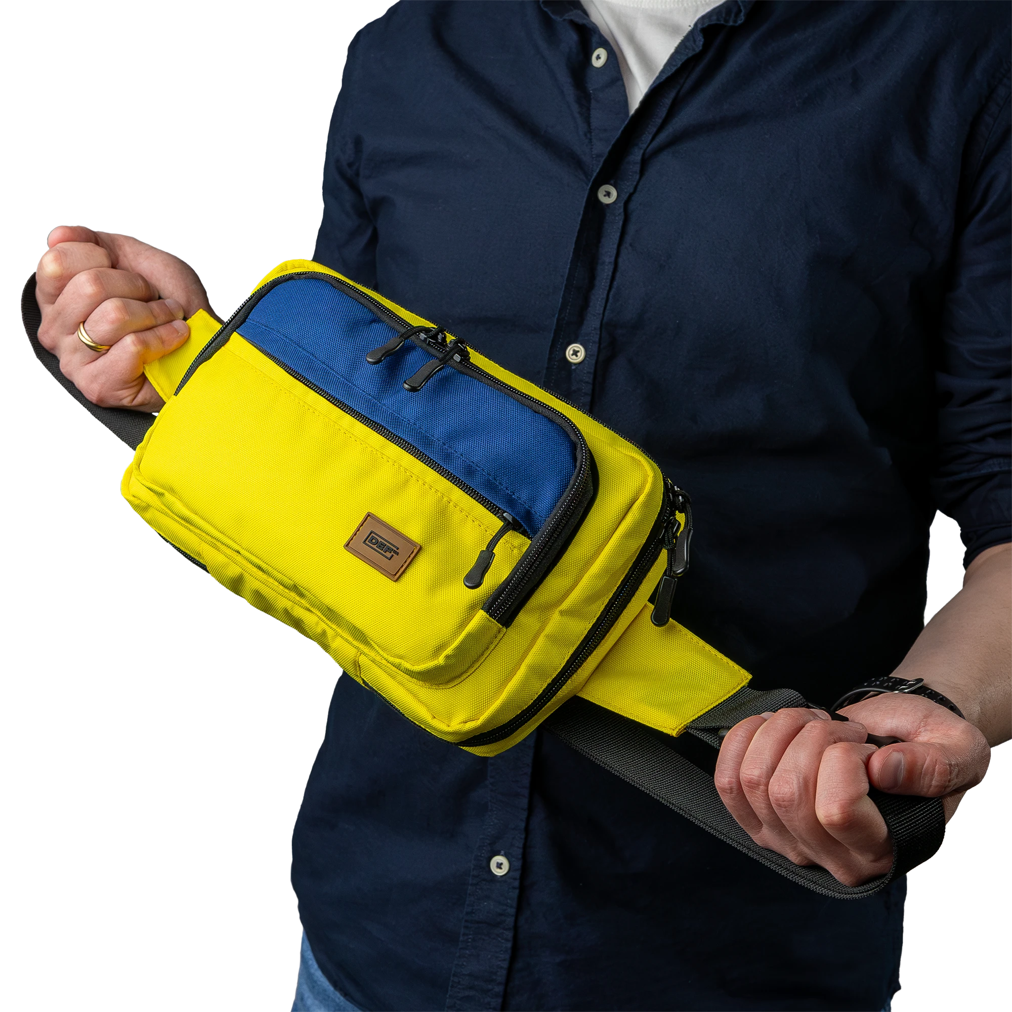 Сумка-кобура Saturn DEFua Yellow/Blue