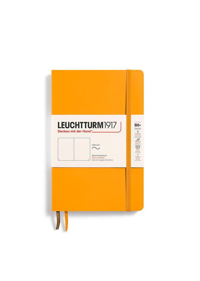 Блокнот Leuchtturm1917 Paperback B6+ мягкая обложка чистые листы Rising Sun (365639)