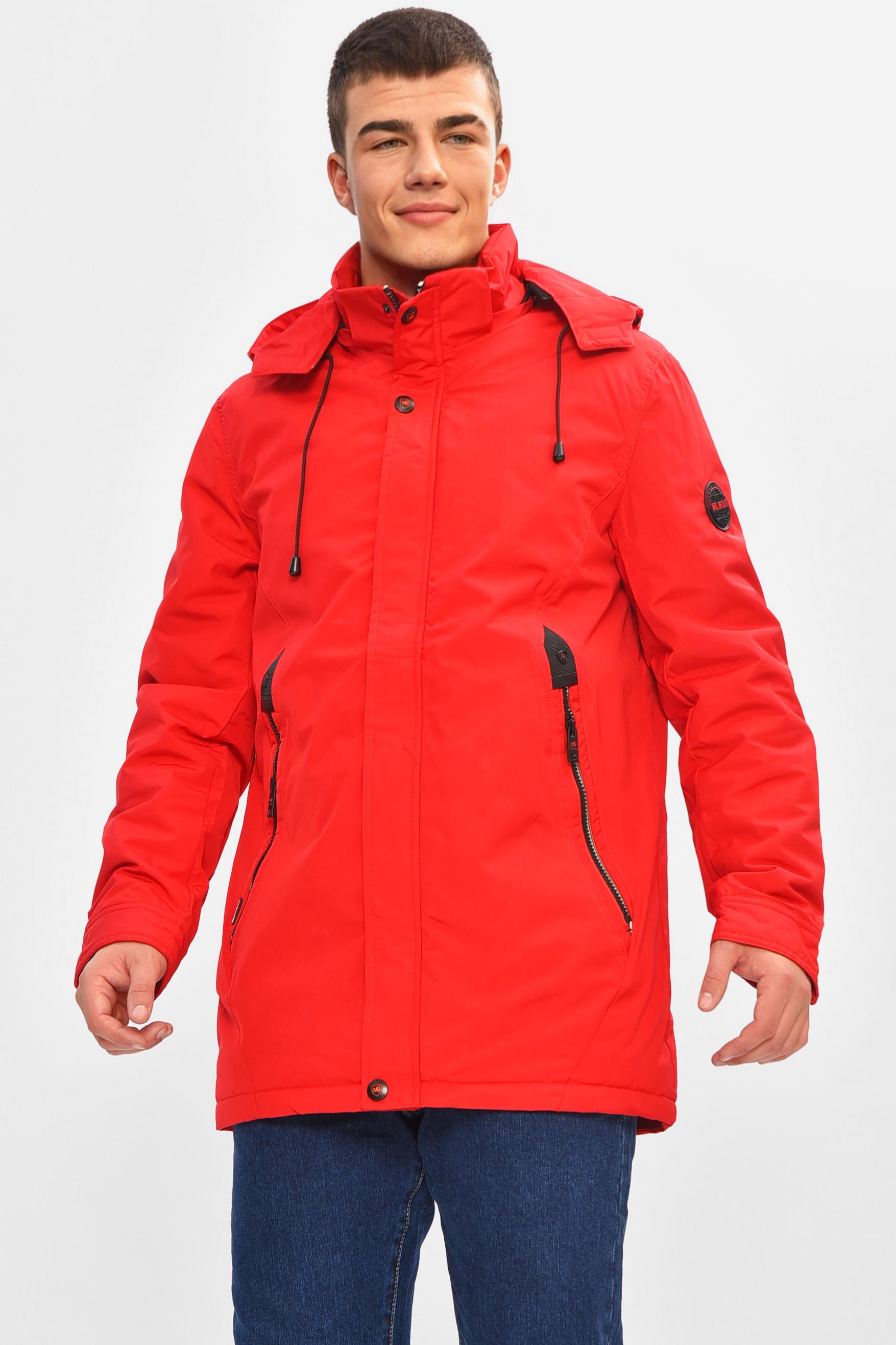 Куртка мужская демисезонная M Красный (207052)