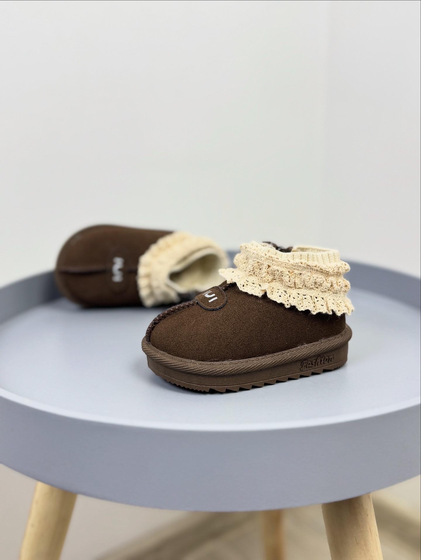 Угги детские зимние 1640 г. 19 Коричневый (30245613) - фото 5 Угги детские зимние 1640 г. 19 Коричневый (30245613) - фото 5