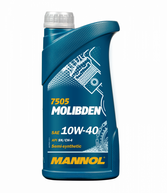 Моторное масло Mannol Molibden 10W40 1 л SN/CH-4