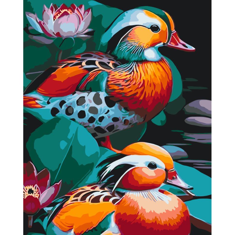 Картина по номерам ART CRAFT Утки мандаринки 40x50 см (11717-AC)