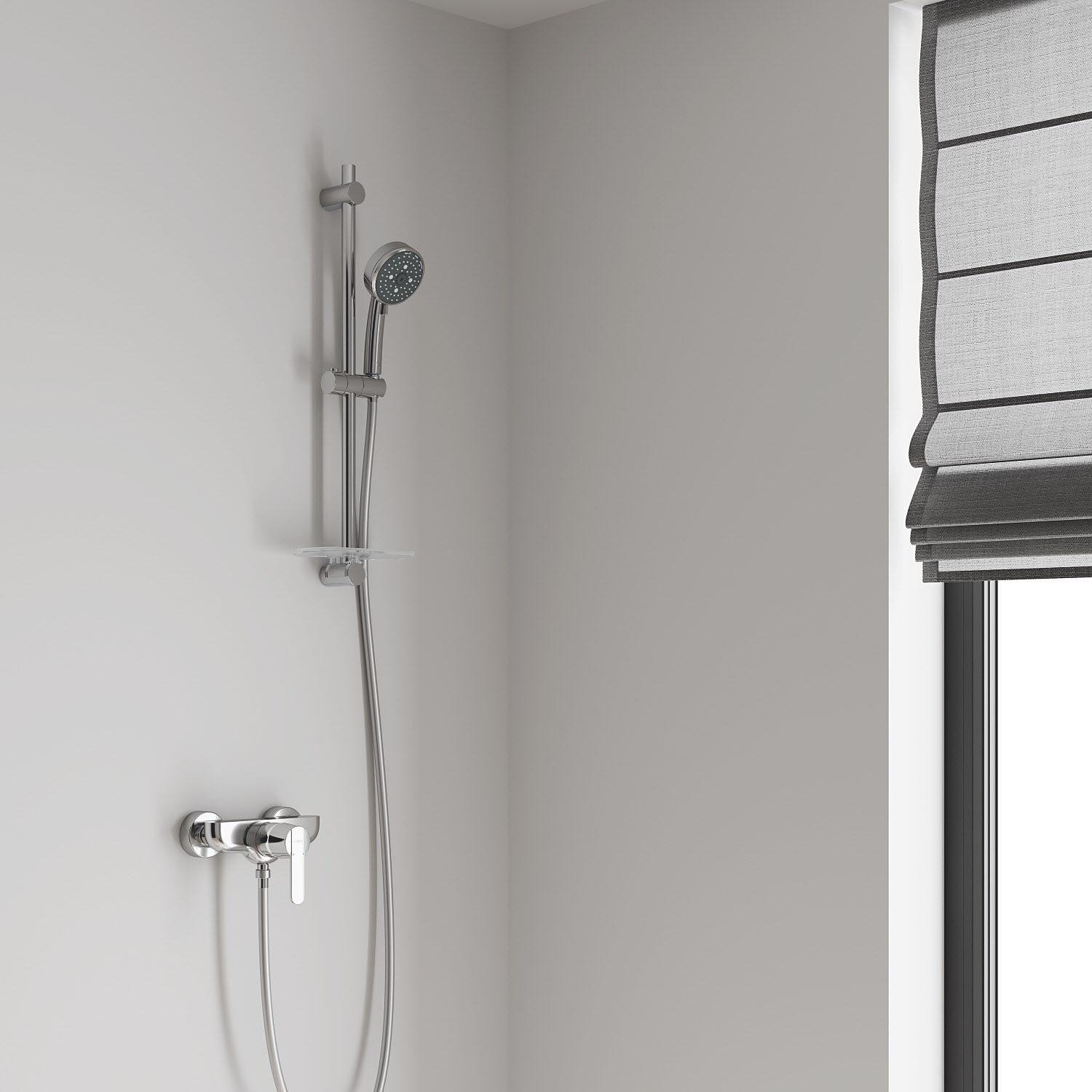 Душова лійка Grohe Vitalio Comfort 26094000 CV030540 багаторежимна 100 мм Хром (159111) - фото 3