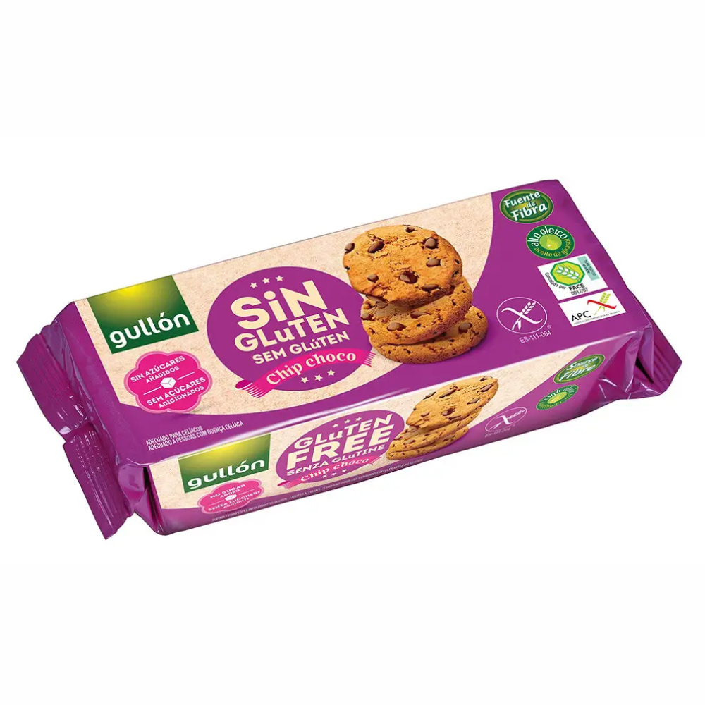 Печенье Gullon Chip Choco без глютена 130 г
