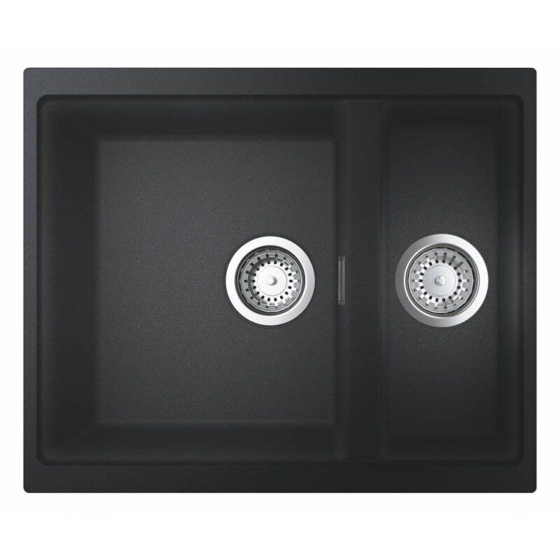 Мийка для кухні Grohe K500 31648AP0 із сифоном Чорний (6186)