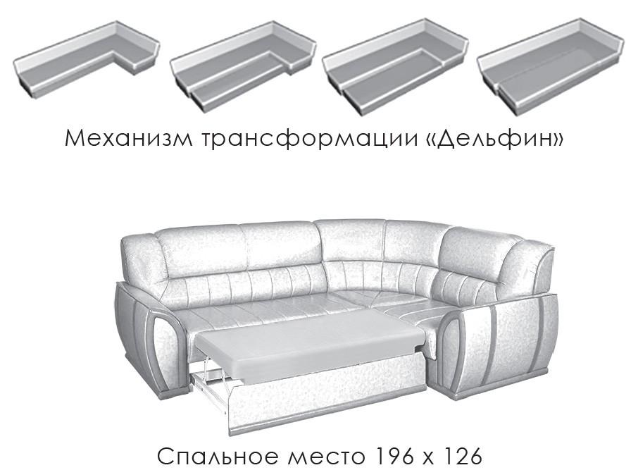 Диван угловой раскладной Modern Хьюстон ортопедический - фото 4