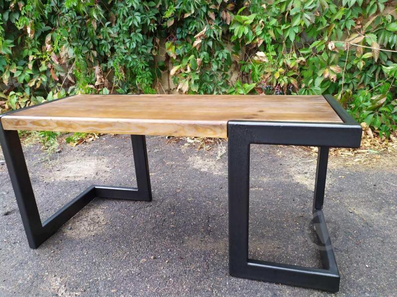 Столик журнальный, кофейный GoodsMetall в стиле Loft 700х500х450 "Жокей"