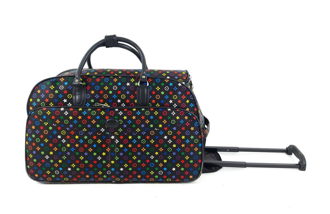 Сумка на колесах Sky travel 72 л 59x31x38 см Чорний (743563654) - фото 2 Сумка на колесах Sky travel 72 л 59x31x38 см Чорний (743563654) - фото 2