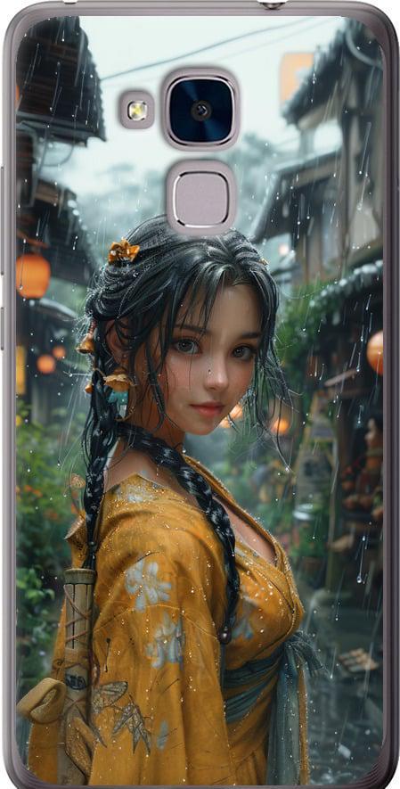 Чехол на Huawei Honor 5C Anime-girl (6133t-356-42517)