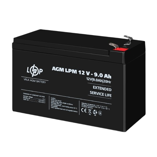 Аккумуляторная батарея AGM свинцово-кислотная 12V 9Ah (32106) Аккумуляторная батарея AGM свинцово-кислотная 12V 9Ah (32106)