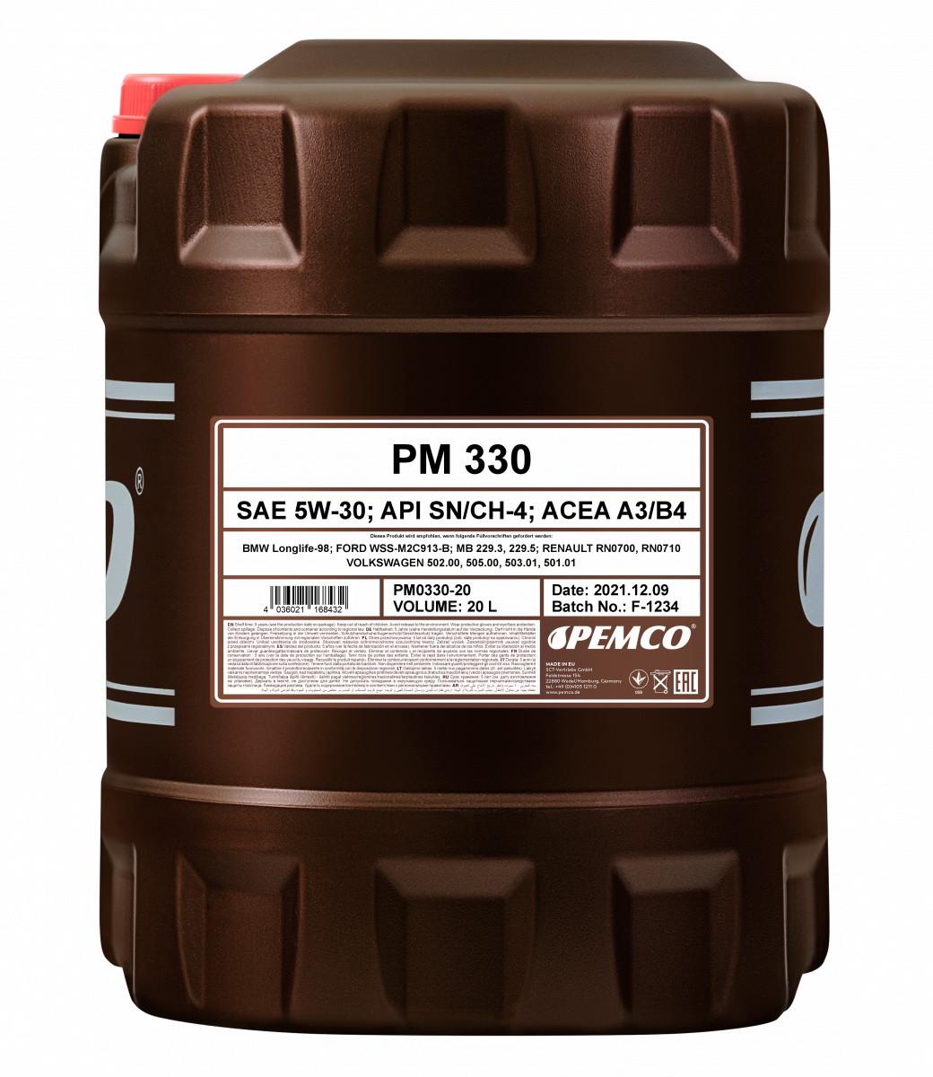 Моторное масло Pemco iDRIVE 330 5W-30 20 л (PM0330-20)