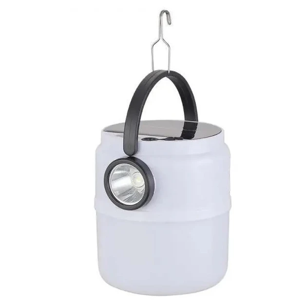 Фонарь JN-2210T 24 LED с солнечной панелью/аккумулятор 18650 (11866)