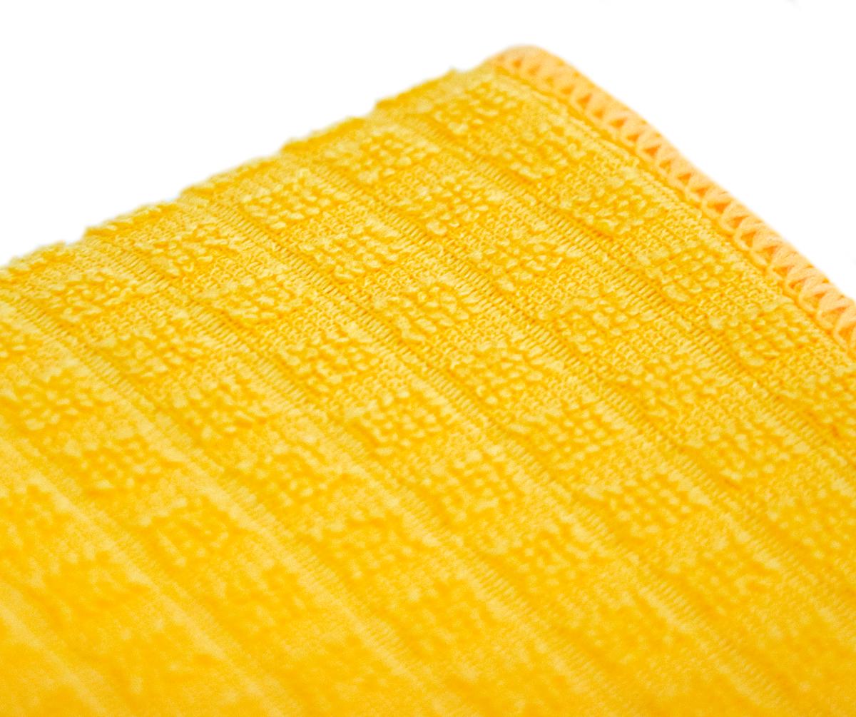 Килимок для сушіння посуду Dish drying mat із мікрофібри 38х50 см Жовтий (1001890-Yellow) - фото 5