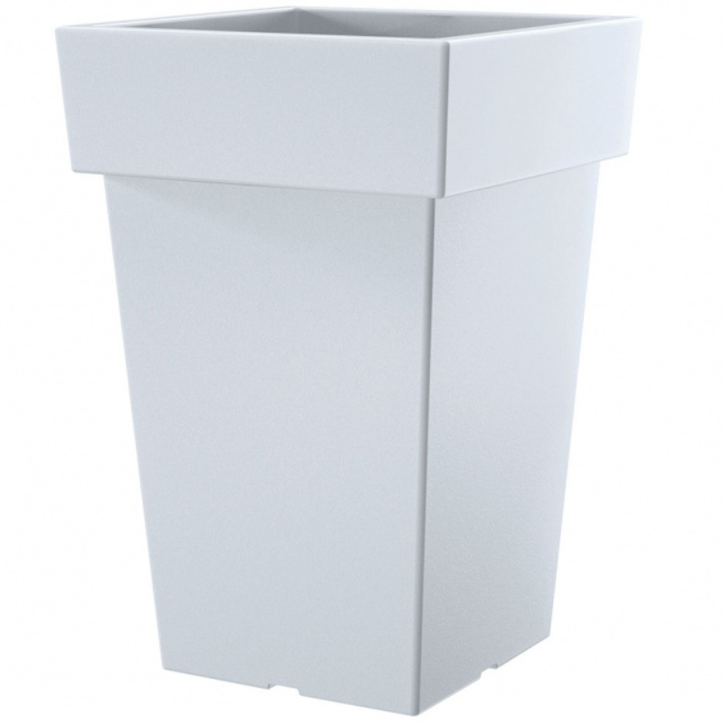 Горщик для квітів Prosperplast Lofly квадратний високий 30 см Білий - фото 1 Горщик для квітів Prosperplast Lofly квадратний високий 30 см Білий - фото 1