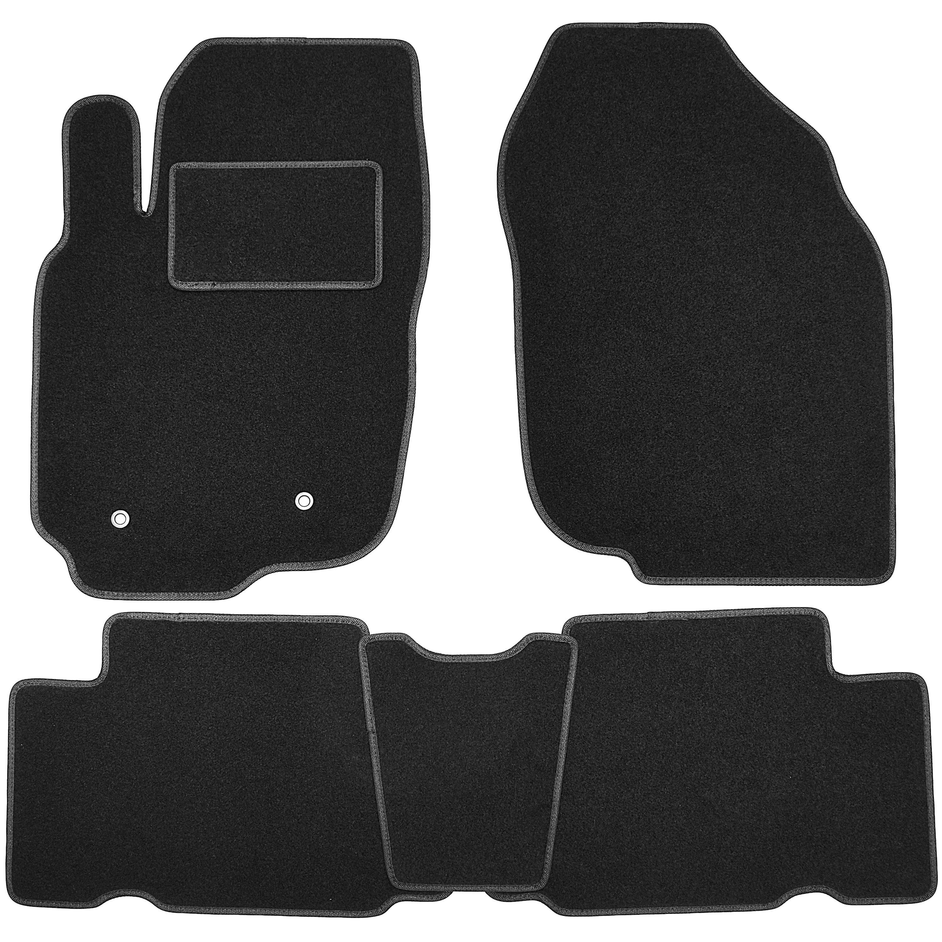 Коврики в салон для Toyota RAV4 '06-12 текстильные Черный (21327)