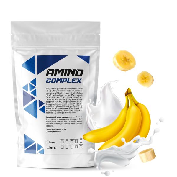 Аминокомплекс Amino Complex Банан 90% белка на 20 порций 500 г (21-125-am-b500)