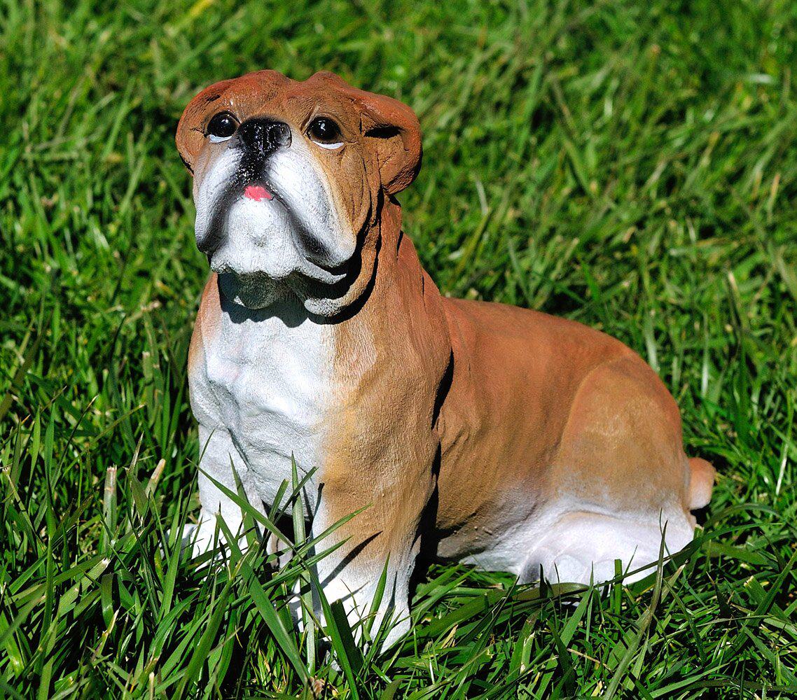 Садовая фигура собака Бульдог сидячий 26 см (814) Садовая фигура собака Бульдог сидячий 26 см (814)