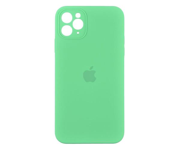 Чехол-накладка Silicone Case Square Full Camera для Apple iPhone 11 Pro Max 47, Spearmint