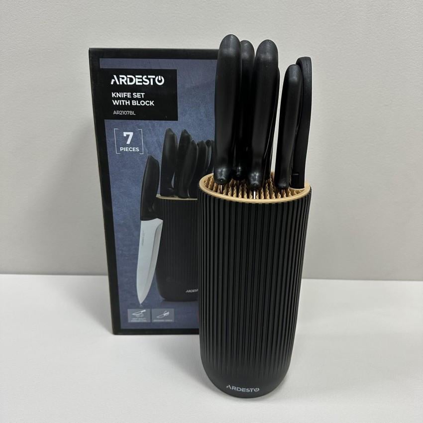 Набір ножів ARDESTO Gemini AR2107BL 6 предметів на підставці (2781033399)