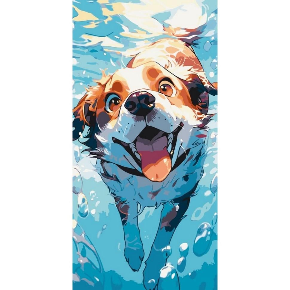 Картина по номерам ART CRAFT Ныряй со мной 40x80 см (11528-AC)