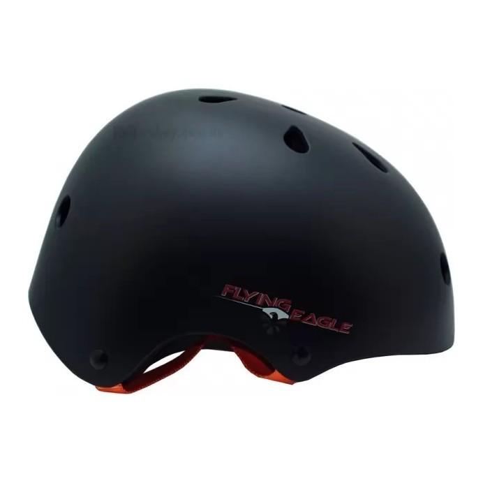 Шлем детский Flying Eagle Pro Skate Helmet для роликовых коньков M Черный